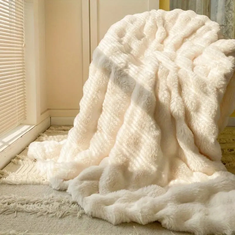 Coberta 100% Algodão (bege)